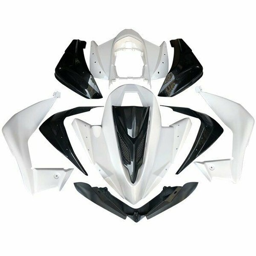 Plastique kit blanc - plastique, blanc/noir