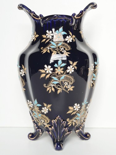 Ancien vase faïence - de, gien