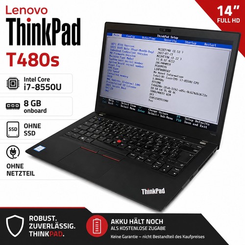 Lenovo thinkpad t480s - thinkpad,