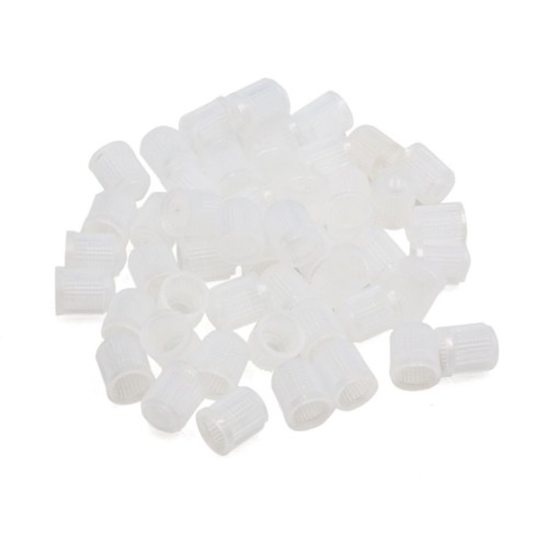 50pcs plastique blanc queue - plastique,