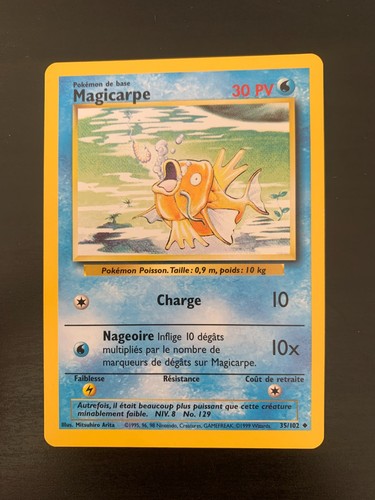 Carte pokémon magicarpe - :,