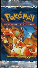 Booster vide Pokémon Dracaufeu Edition 1 Set de base Français