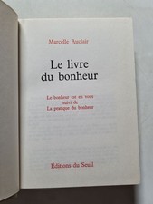 Le livre du bonheur | Marcelle