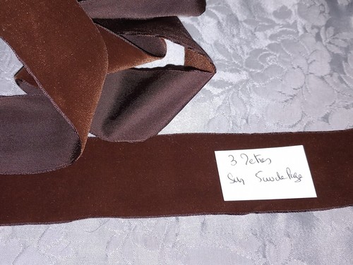 Ancien ruban velours - ,