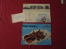 N°4212    / FIAT 1500 L