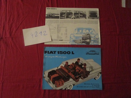 4212 fiat 1500 - n°4212,