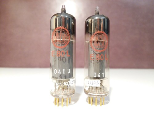 Matched pair e80l valvo - matched, (vd4)