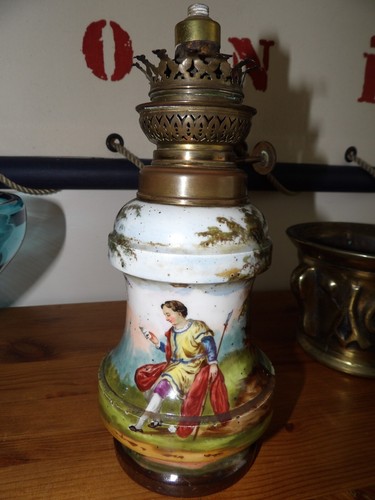 Lampe pétrole époque - lampe,