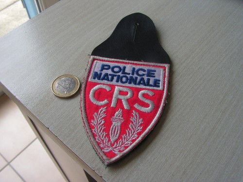 Patch tissus police - tissus,