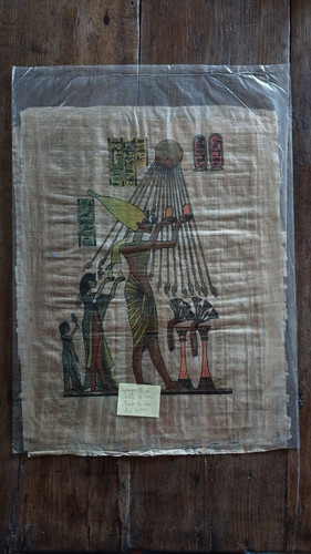 Papyrus avec reproduction - papyrus,