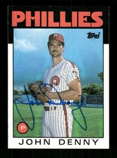 1986 Topps 556 John Denny