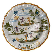 ASSIETTE Faïence de MOUSTIERS