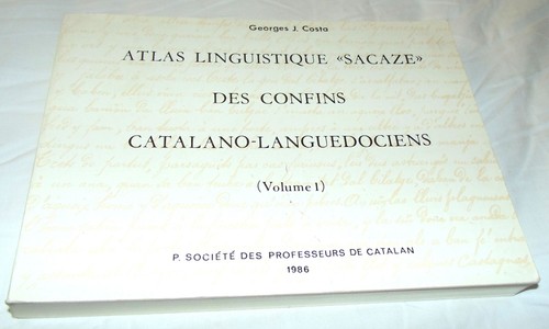 Atlas linguistique sacaze - linguistique, "sacaze"