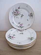 Assiettes desserts floral - ,