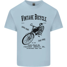 T-Shirt Vintage Vélo Cyclisme Cycliste Rétro Enfant Garçons Filles