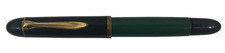 Stylo Plume Pelikan 120 Vert Capuchon Noir Finitions Or