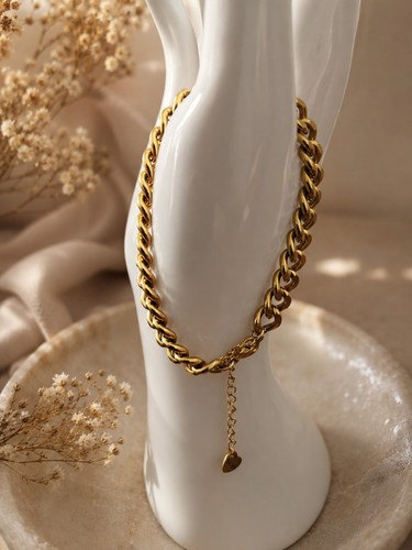Bracelet chaîne cubaine - bracelet,