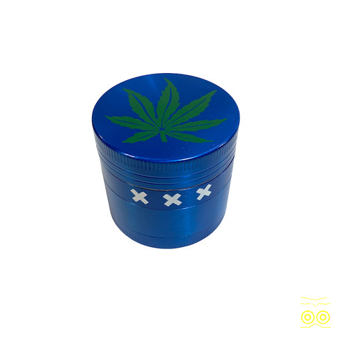Grinder bleu métal - grinder,
