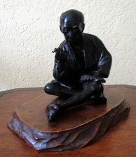 Japanese Bronze Okimono Figure