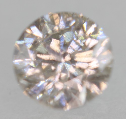 Diamant naturel taillé - taillé, rond