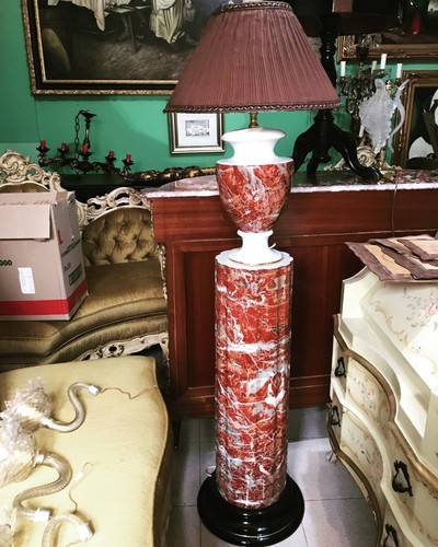 Lampe colonne plante - plante, en