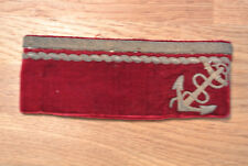 Parement de manche en cannetille ancienne Medecin dans les colonies