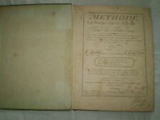 Méthode ou principe du Doigté pour Forté piano, Adam Lachnith, de Siéber, gravé