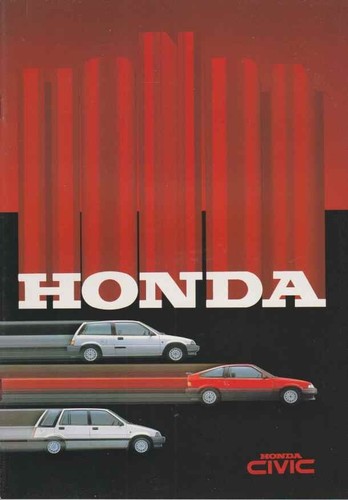 Catalogue brochure honda civic - brochure,
