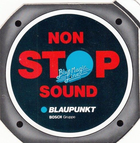 Autocollant blaupunkt - autocollant,