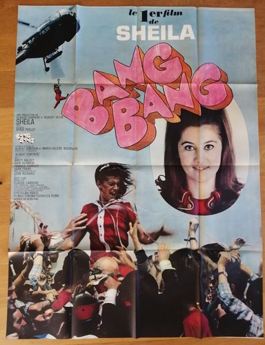 Bang sheila affiche - bang,