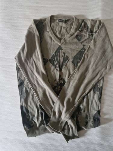 Owk pull homme maille - col, v