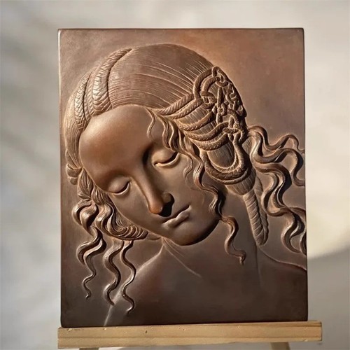 Sculpture relief femme - relief,