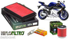 Kit Entretien Révision Filtre à Huile/Air Bougie Yamaha YZF-R125 5D7 2008-2016