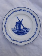 porcelaine d'arras-caudron grand plat rond moulin de feuchy