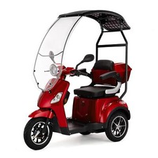 Veleco DRACO - Scooter de mobilité avec canopy 3 roues lithium/plomb-acide