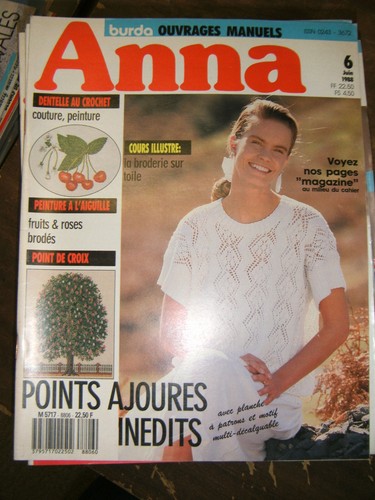 Anna burda ouvrages - anna, manuels