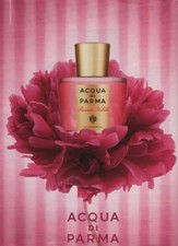 Publicité papier Parfum. Perfume ad. ACQUA DI PARMA  Peonia Nobile 2017