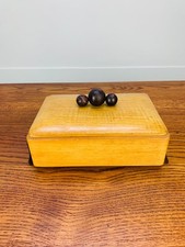 Boîte bijoux bois art déco