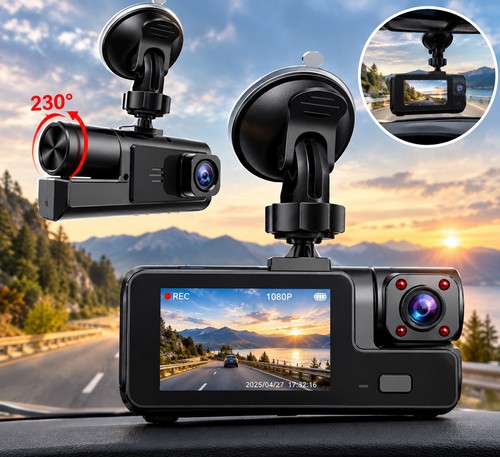 Dashcam voiture double - dashcam,
