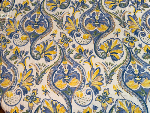 Tissu ancien romanex boussac - ancien,