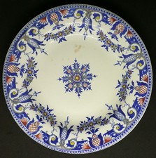 GIEN, Assiette de décoration