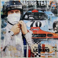Tableau Pop Art Street RACING