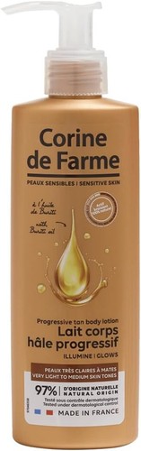 Lait autobronzant corine - lait,