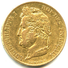 20 francs OR Louis Philippe I