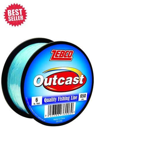 Outcast 650 yard monofilament - outcast, 650-yard