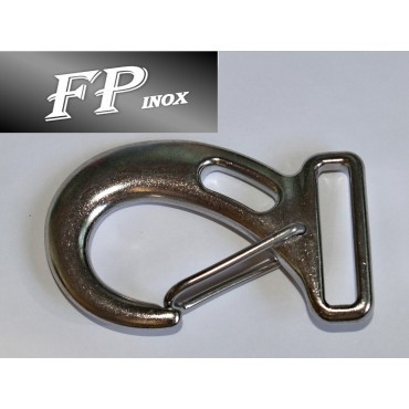 Mousqueton 57mm inox 316 - , à