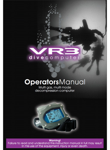 Vr3 manuel d opération - vr3,