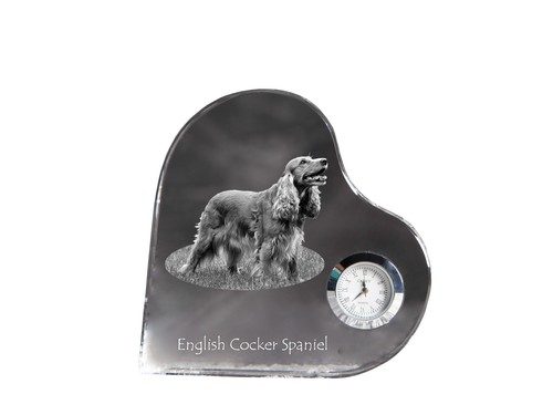 Cocker spaniel anglais - , horloge