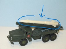 SOLIDO 1 fusée SAHARA résine