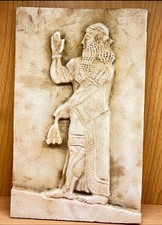 Ancienne figurine de prière Gilgamesh du Proche-Orient de qualité musée table...